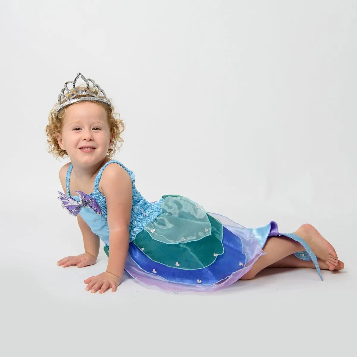 Aqua Mermaid Dress x 4 PInk