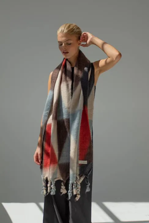 Arctic Fox The Reykjavik Scarf - Fire and Ice