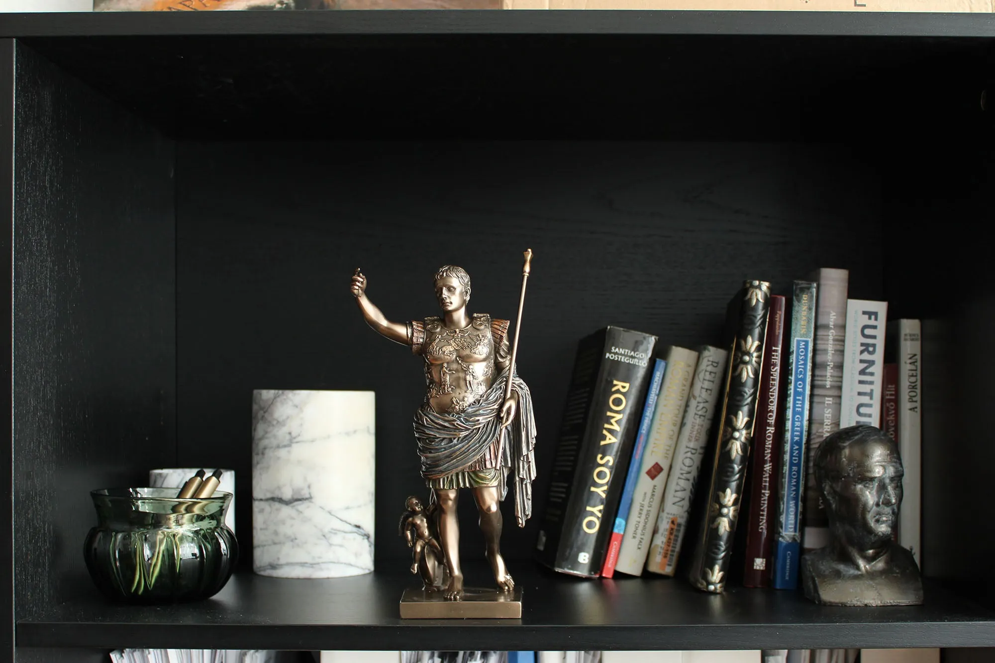 Augustus of Prima Porta Statue (Cold Cast Bronze Sculpture)