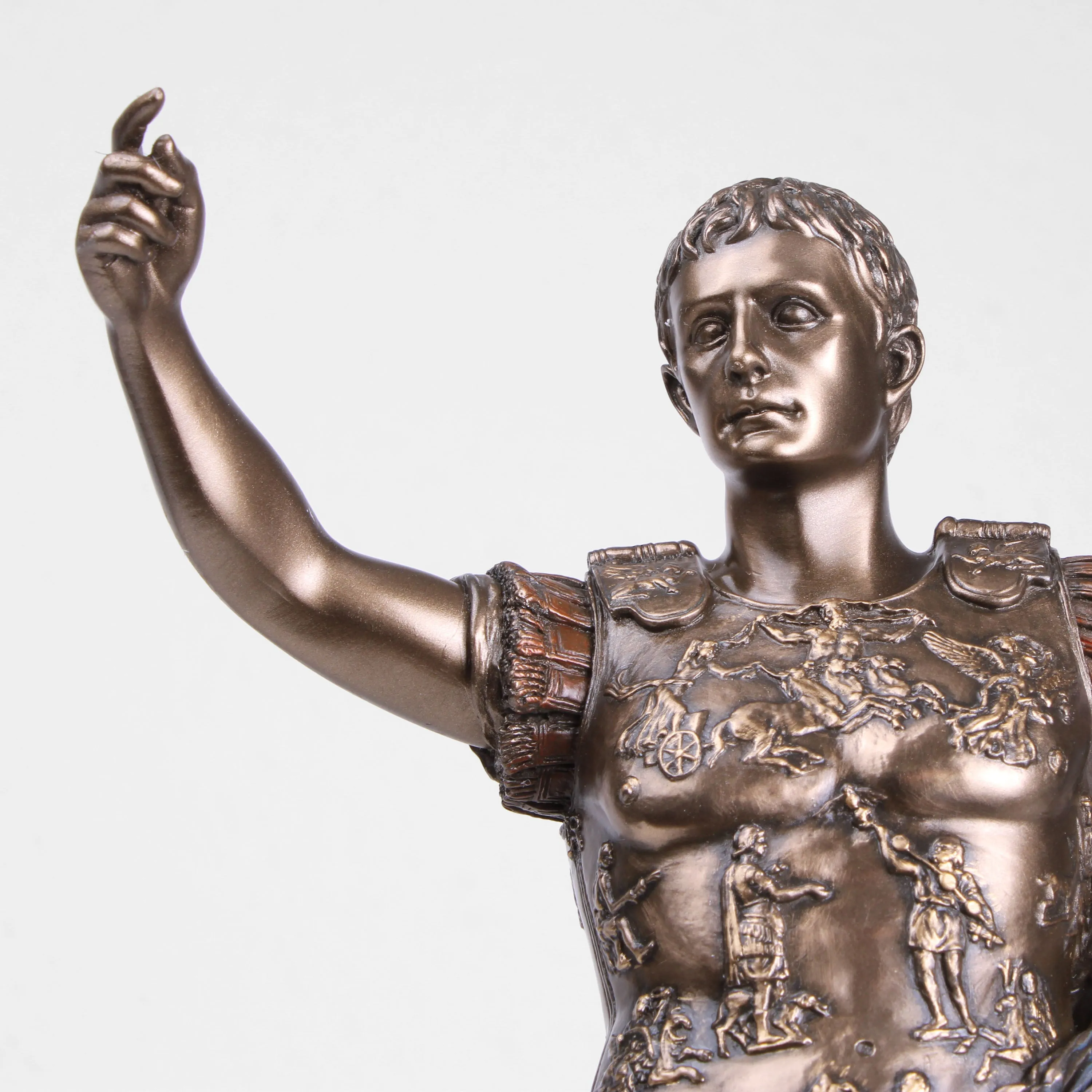 Augustus of Prima Porta Statue (Cold Cast Bronze Sculpture)