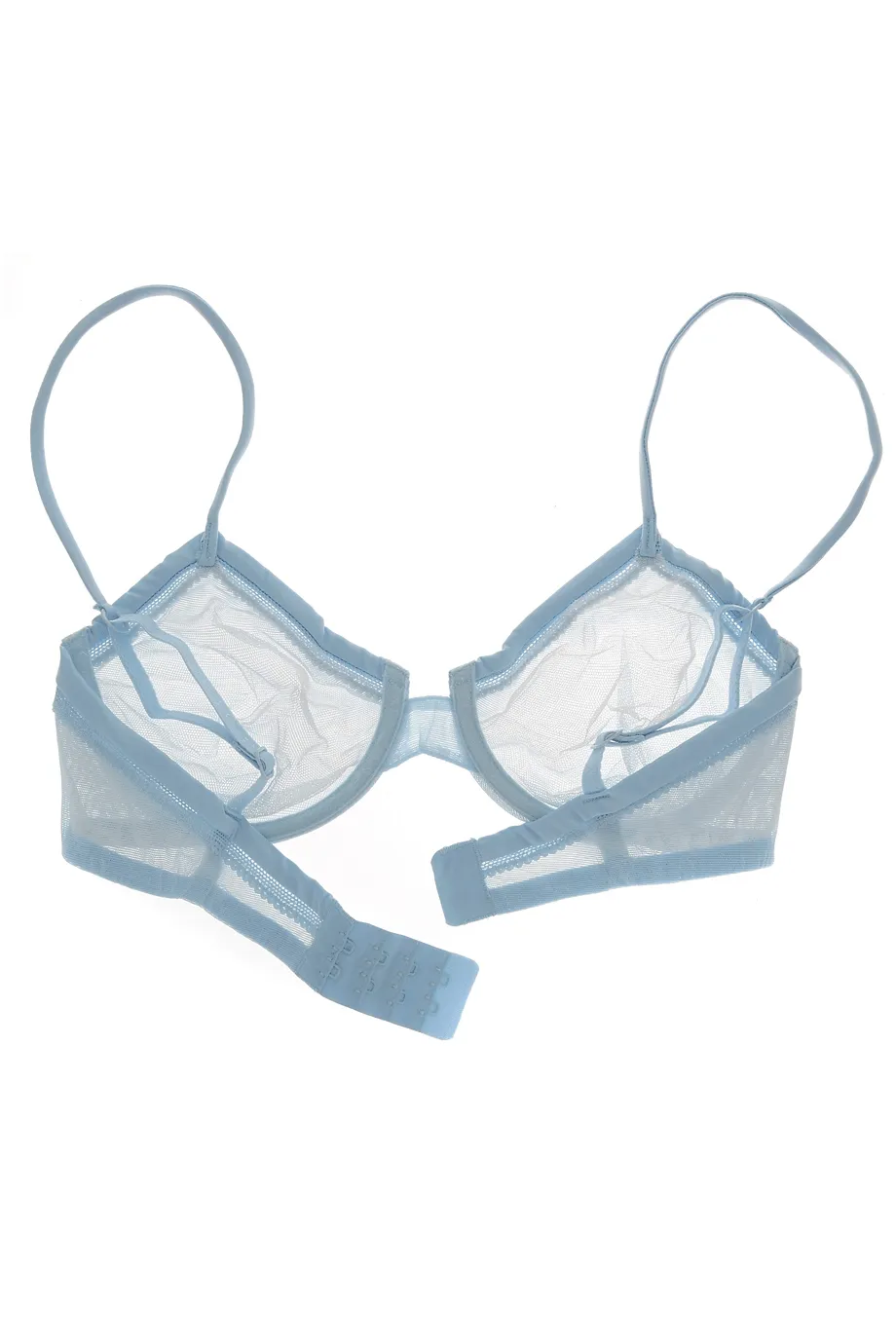 Baby Blue Tulle Bra