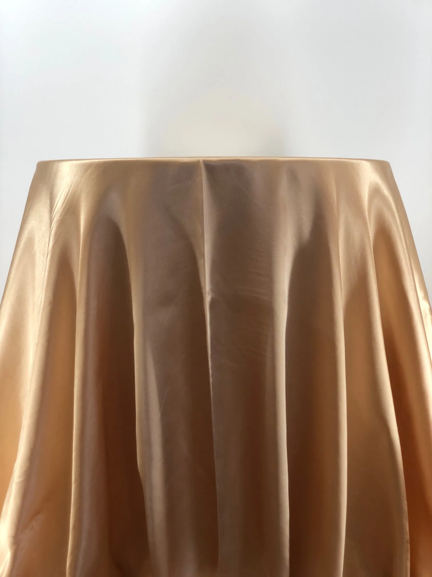 Champagne Satin Tablecloth