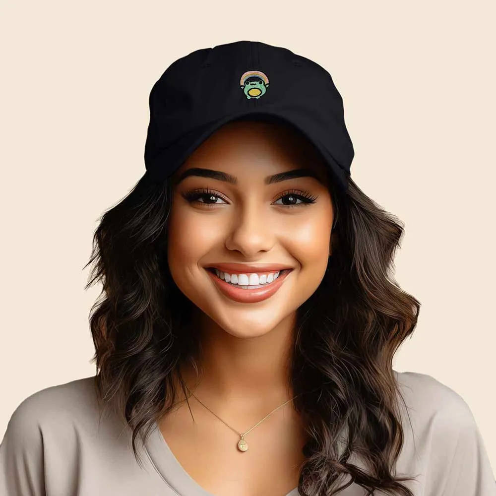Dalix Rainbow Frog Cap