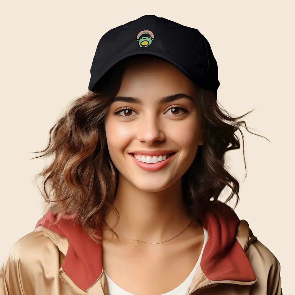 Dalix Rainbow Frog Cap