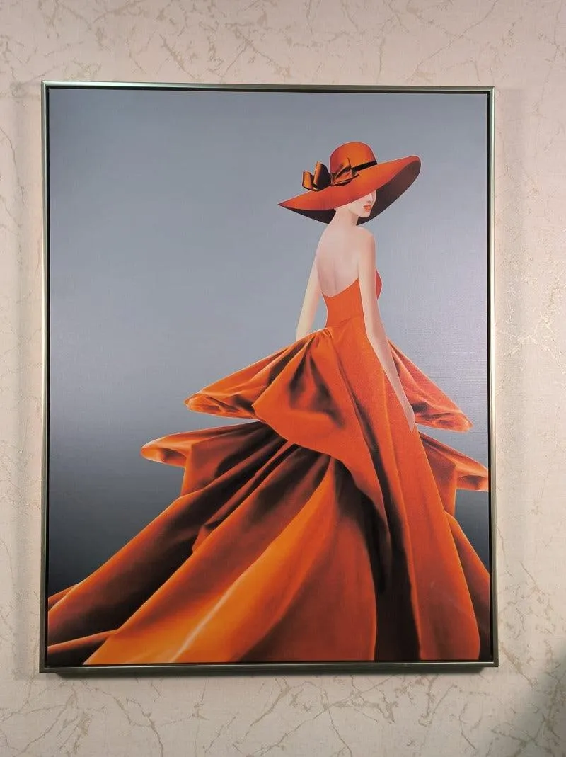 ELEGANT WOMEN WALL PAINTING