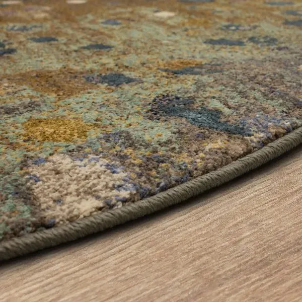 Stylish Enigma Collection 90970, 20047 Desert Inspired Torrent Pattern Area Rug