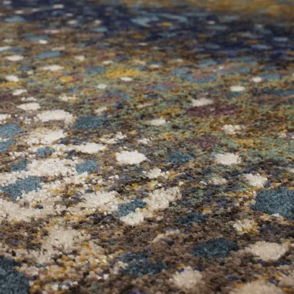 Stylish Enigma Collection 90970, 20047 Desert Inspired Torrent Pattern Area Rug