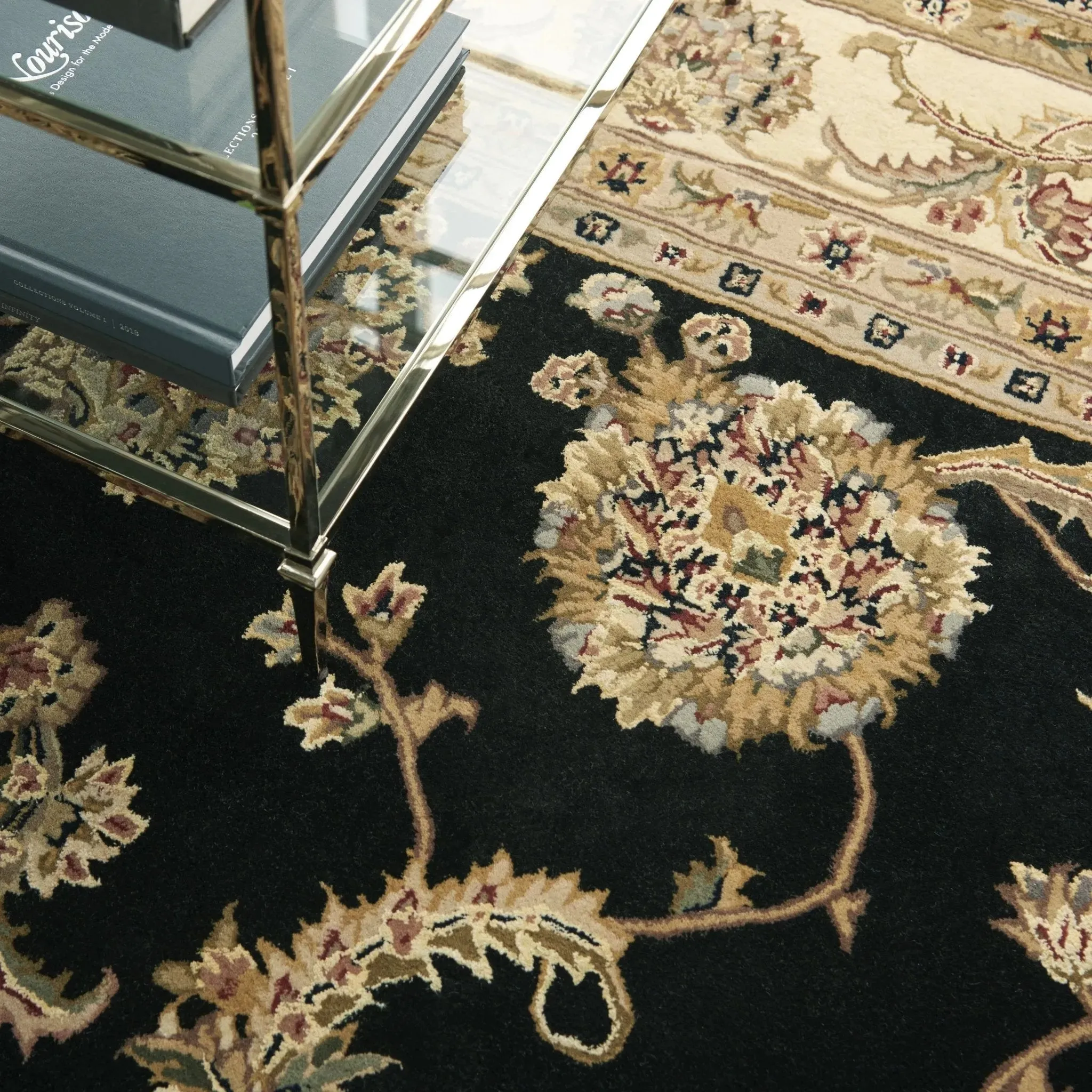 Nourison 2000 2022 Black Rug