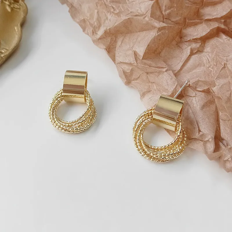 Elegant Pre-Order: Hoop Needle Earrings