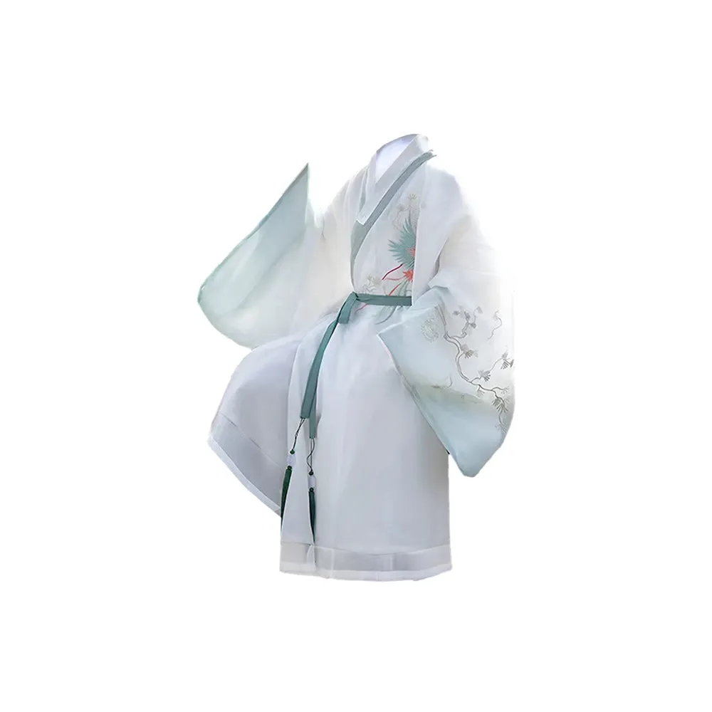 Serene Scholar Children's Hanfu - Traditional Cultural Clothing