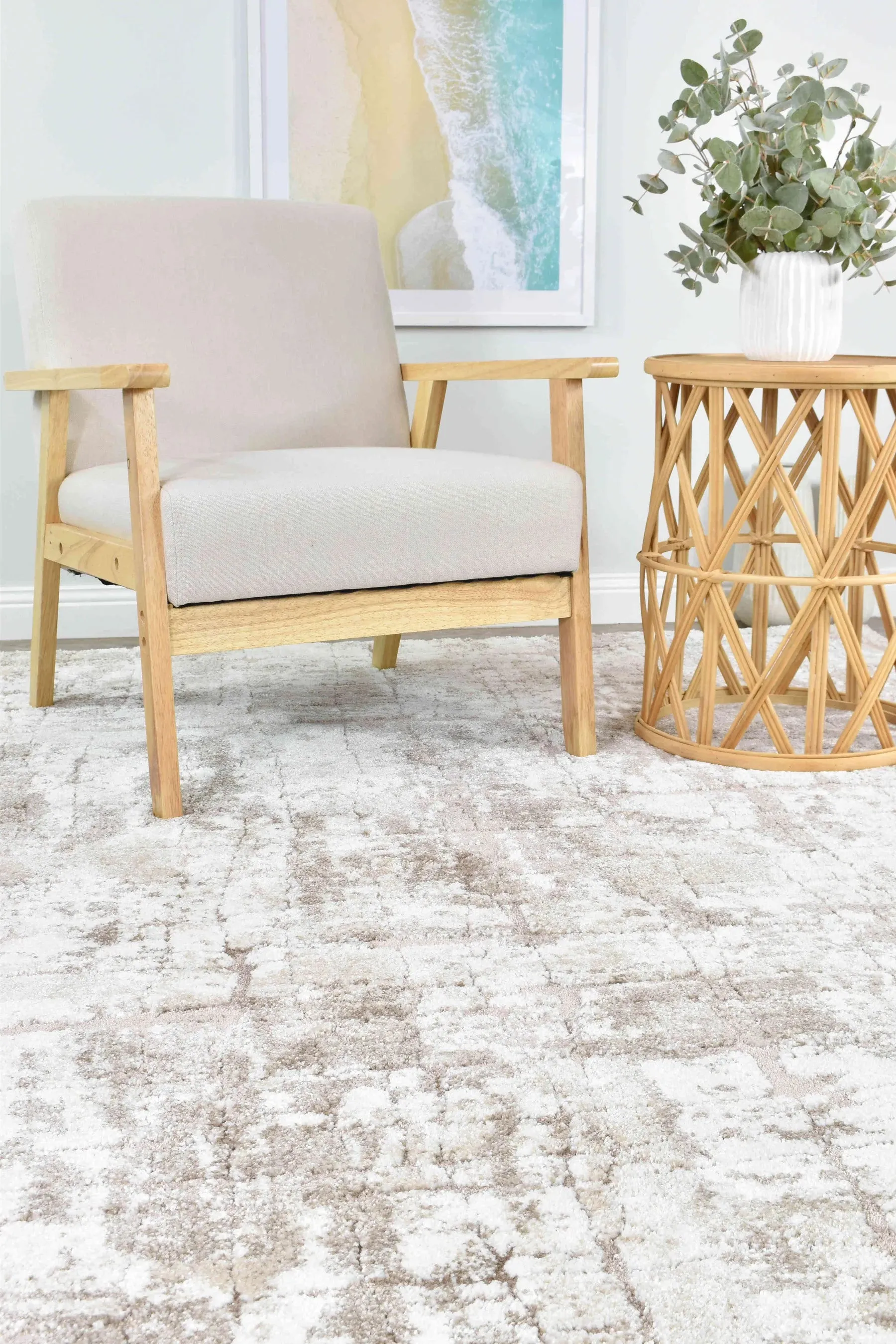 Sofia 09717A Coconut Husk Rug by Austex