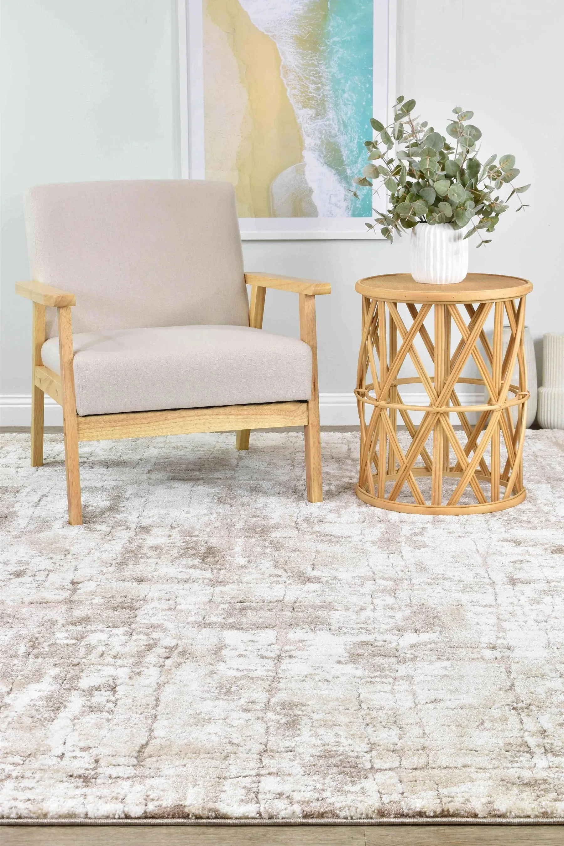 Sofia 09717A Coconut Husk Rug by Austex