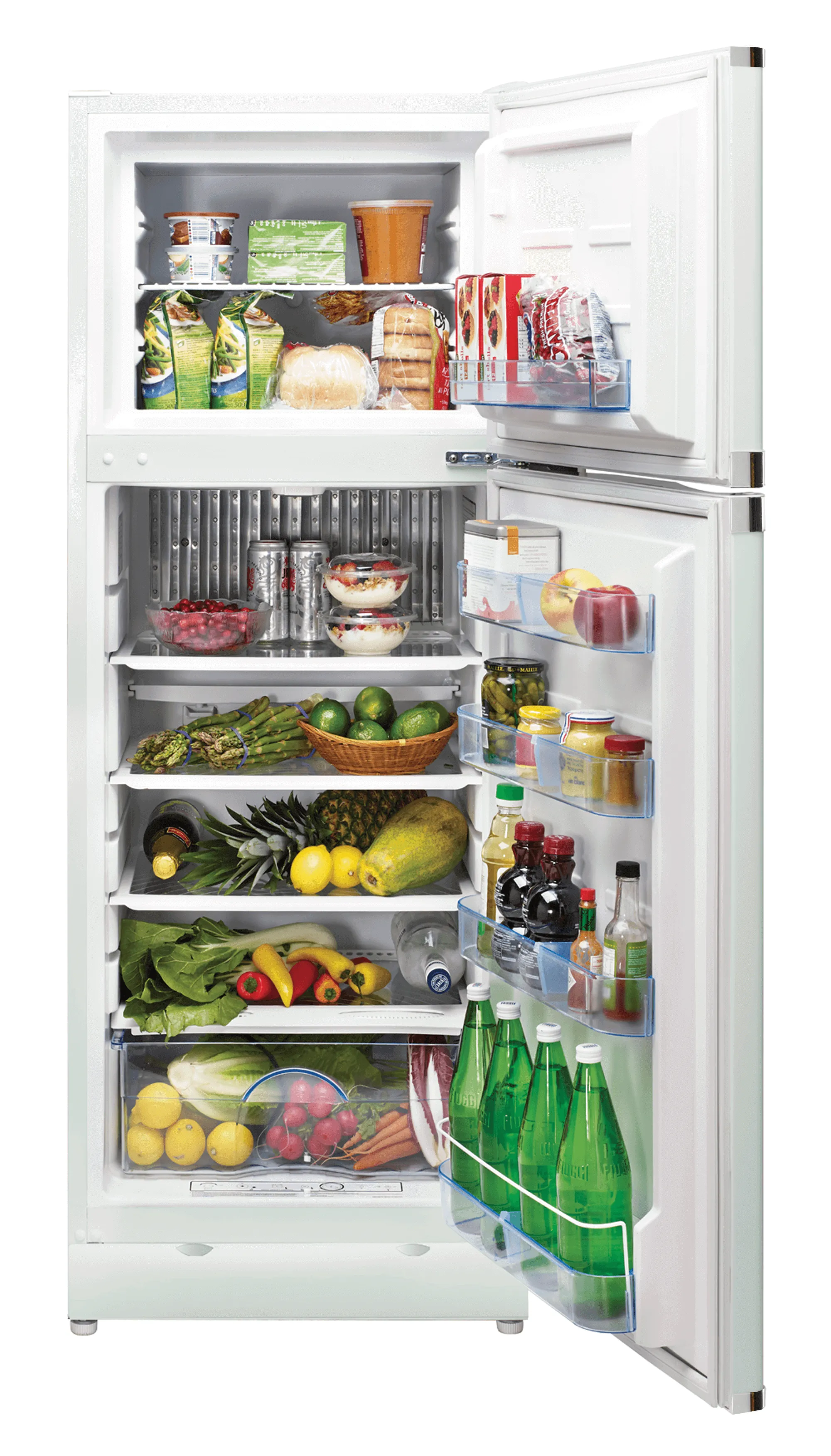 Unique 10 CU/FT Classic Retro Propane Fridge - Light Green