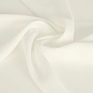 White Satin Backed Crepe 2493