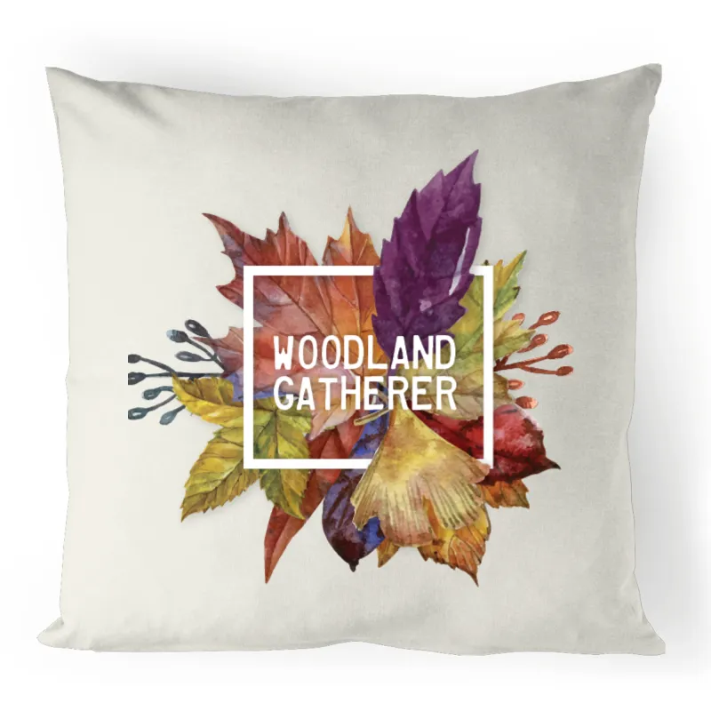 Woodland Gatherer Brand Ambassador - 100% Linen Cushion Cover
